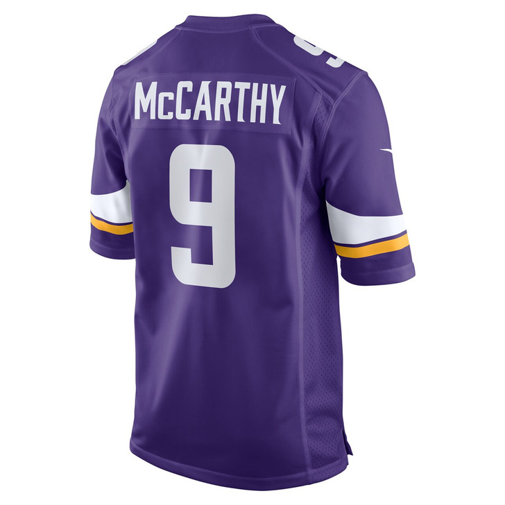 J.J. McCarthy Minnesota Vikings 2024 First Round Pick Player Game Jersey - Purple