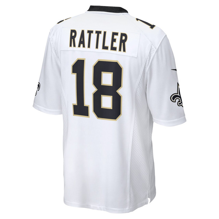 Spencer Rattler New Orleans Saints 2024 Game Player Jersey - White