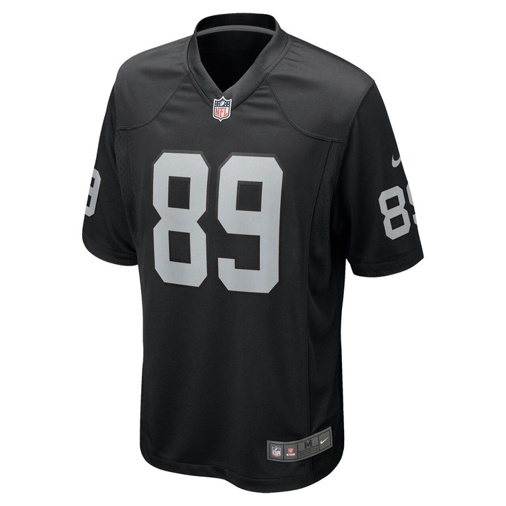 Brock Bowers Las Vegas Raiders 2024 First Round Pick Player Game Jersey - Black