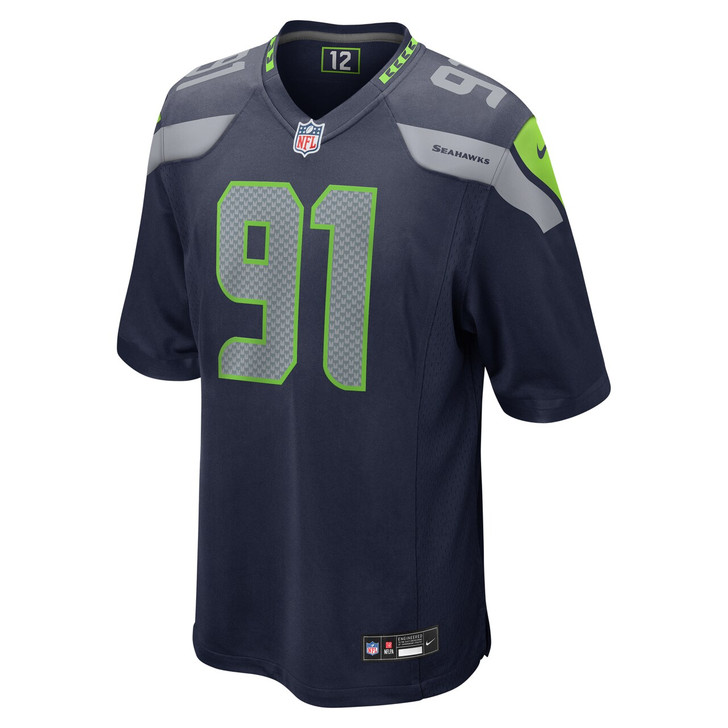 Byron Murphy II Seattle Seahawks 2024 First Round Pick Player Game Jersey - College Navy