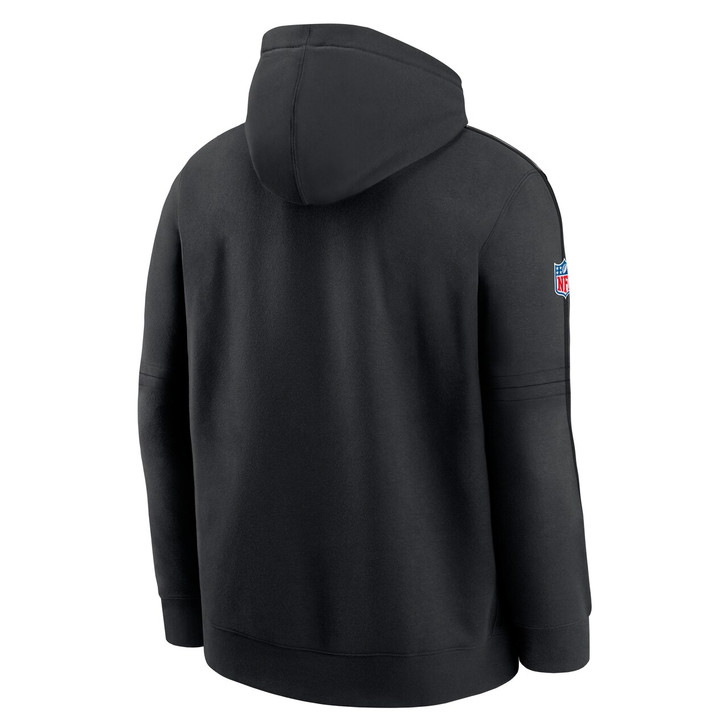 Seattle Seahawks 2024 Crucial Catch Club Pullover Hoodie - Black