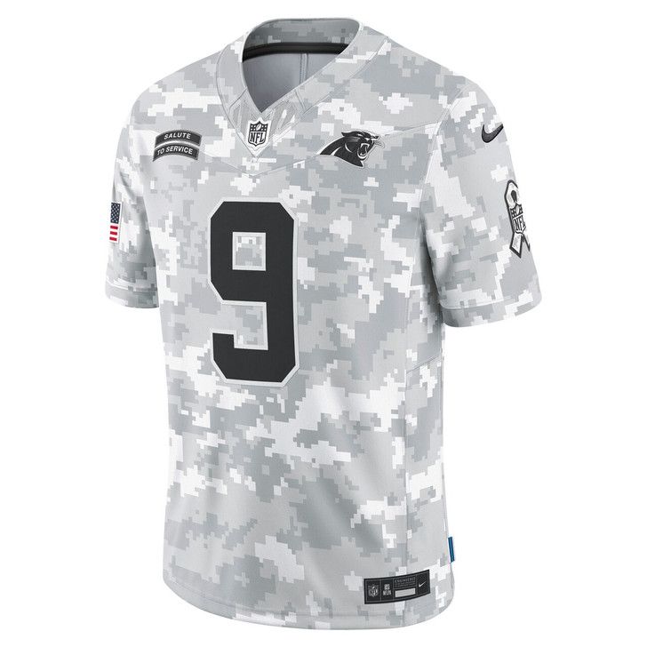Bryce Young Carolina Panthers 2024 Salute to Service Limited Jersey - Arctic Camo