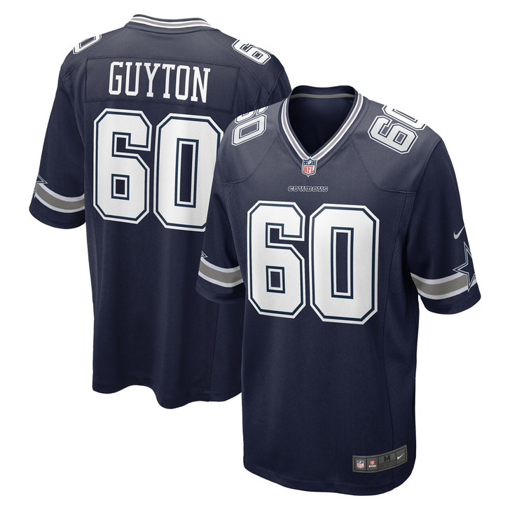 Tyler Guyton Dallas Cowboys 2024 First Round Pick Player Game Jersey - Navy