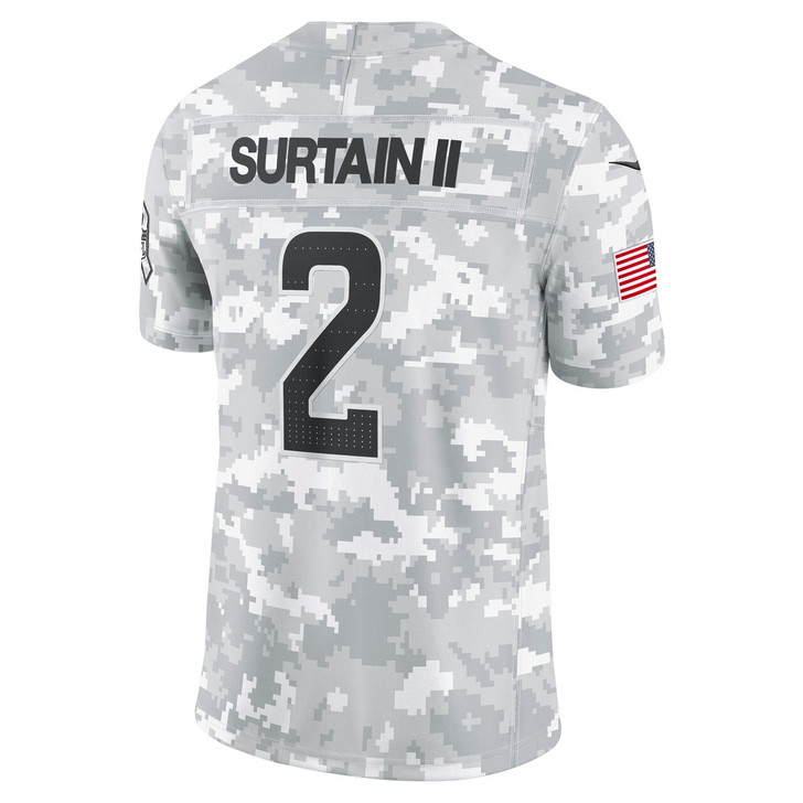 Patrick Surtain II Denver Broncos 2024 Salute to Service Limited Jersey - Arctic Camo