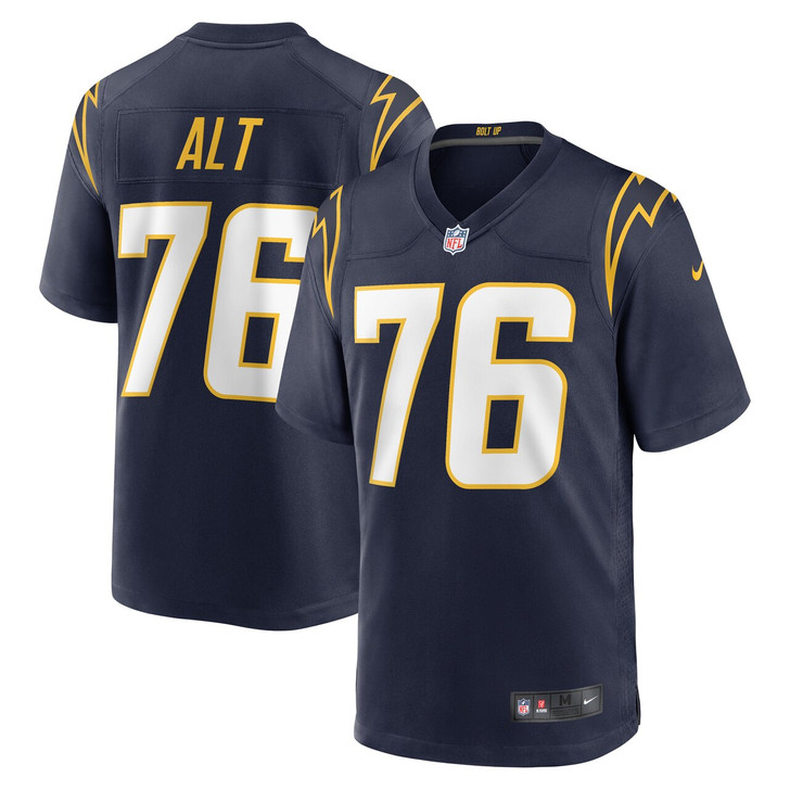 Joe Alt Los Angeles Chargers 2024 First Round Pick Player Game Jersey - Navy
