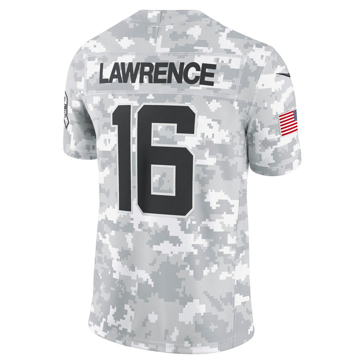 Trevor Lawrence Jacksonville Jaguars 2024 Salute to Service Limited Jersey - Arctic Camo