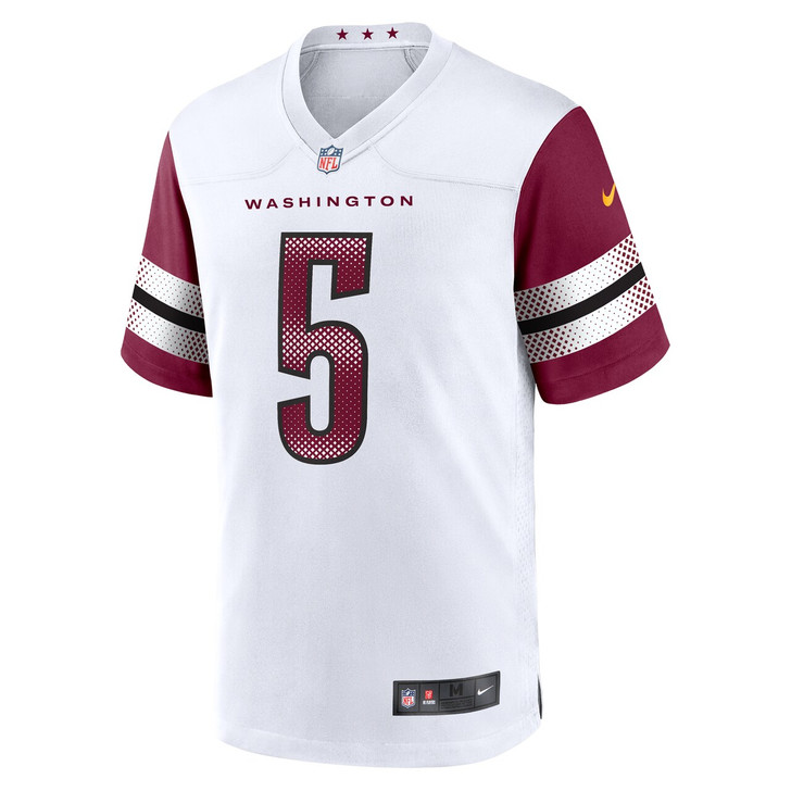 Jayden Daniels Washington Commanders 2024 First Round Pick Player Game Jersey - White