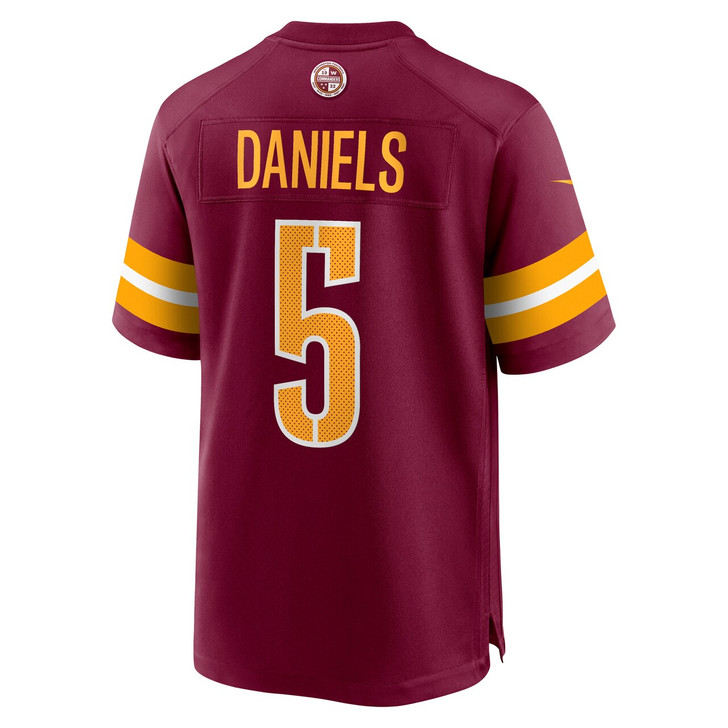 Jayden Daniels Washington Commanders 2024 First Round Pick Player Game Jersey - Burgundy