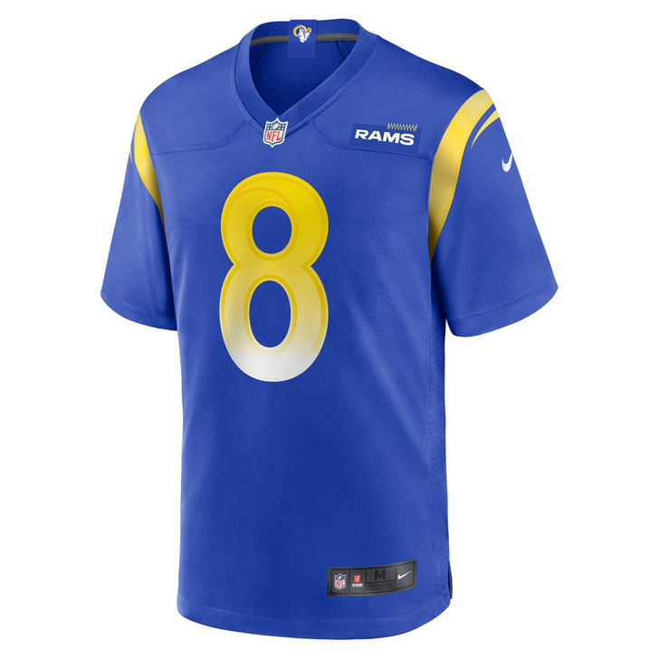Jared Verse Los Angeles Rams 2024 First Round Pick Player Game Jersey - Royal