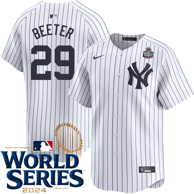 Clayton Beeter New York Yankees Youth Home Limited World Series Jersey