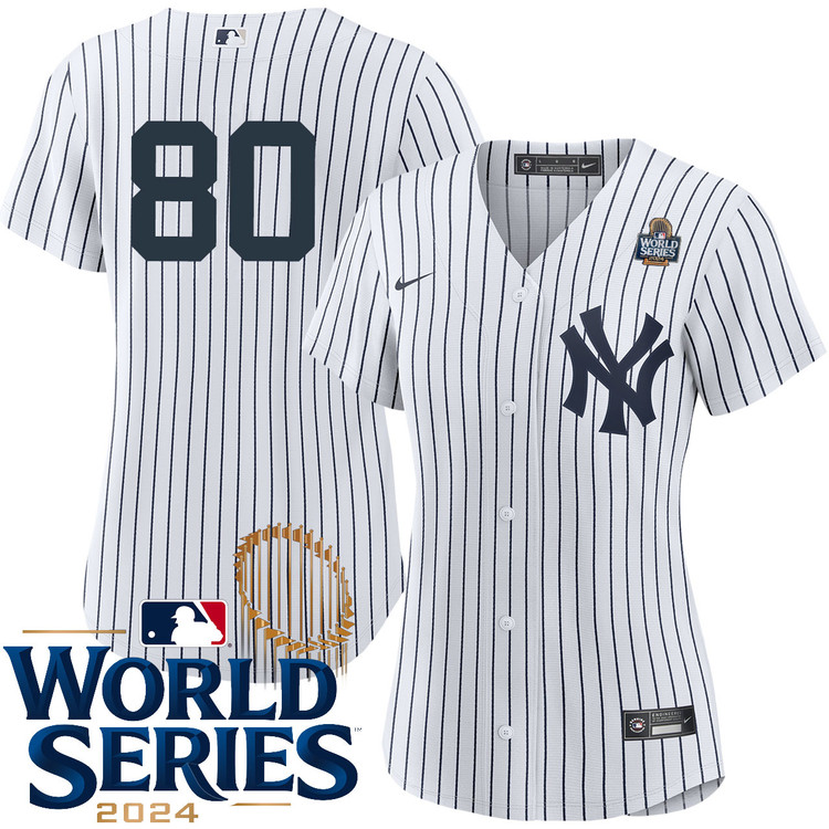 Everson Pereira New York Yankees Women's Home Player World Series Jersey
