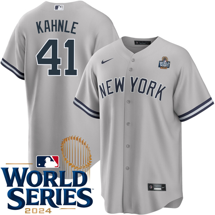 Tommy Kahnle New York Yankees Road World Series Jersey