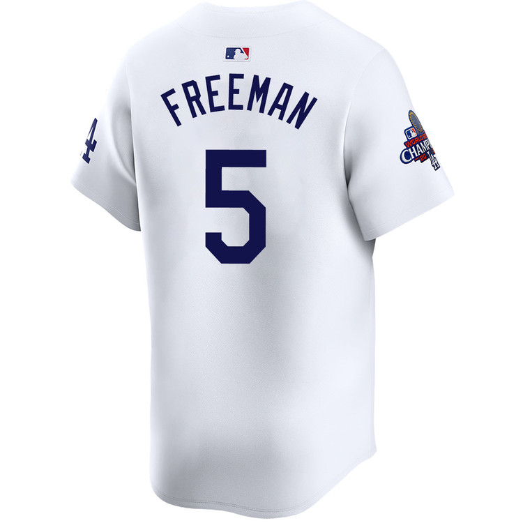 Freddie Freeman Los Angeles Dodgers Home Limited World Series Champions Jersey