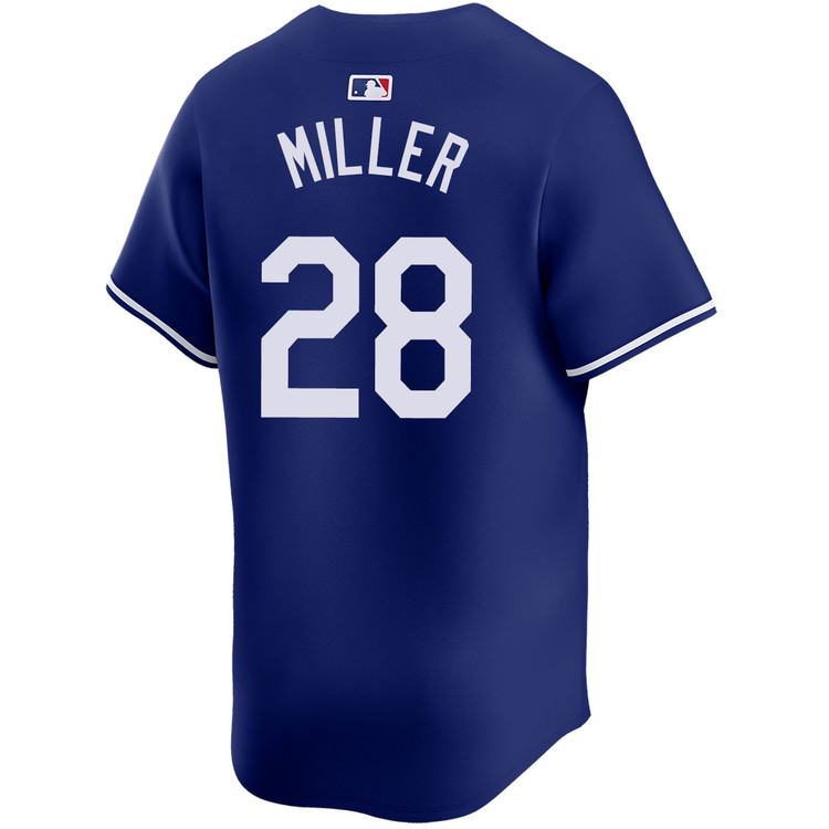 Bobby Miller Los Angeles Dodgers Alternate Royal Limited World Series Jersey