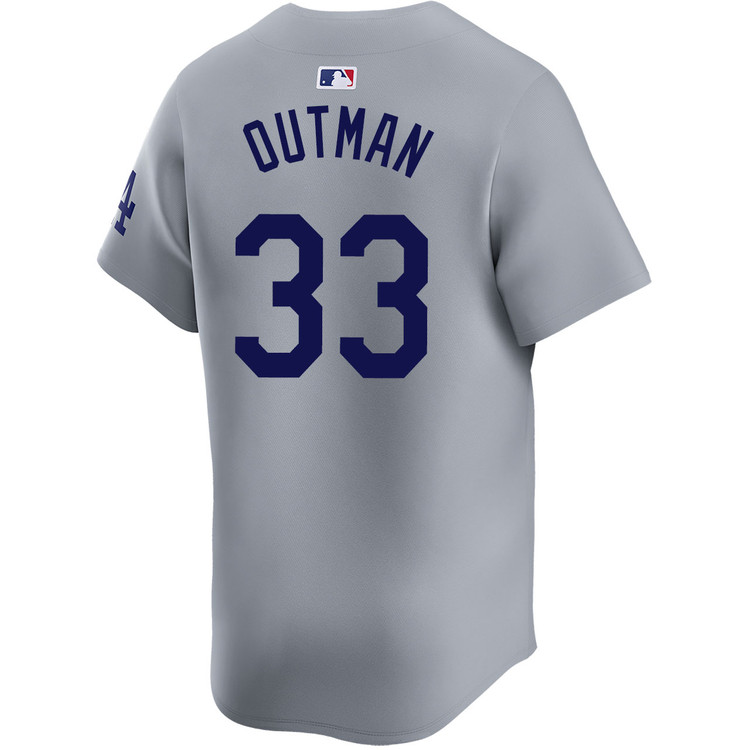 James Outman Los Angeles Dodgers Alternate Road Limited World Series Jersey