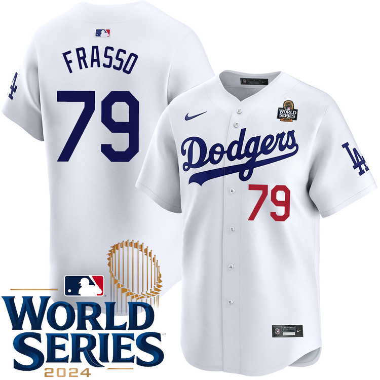 Nick Frasso Los Angeles Dodgers Home Limited World Series Jersey