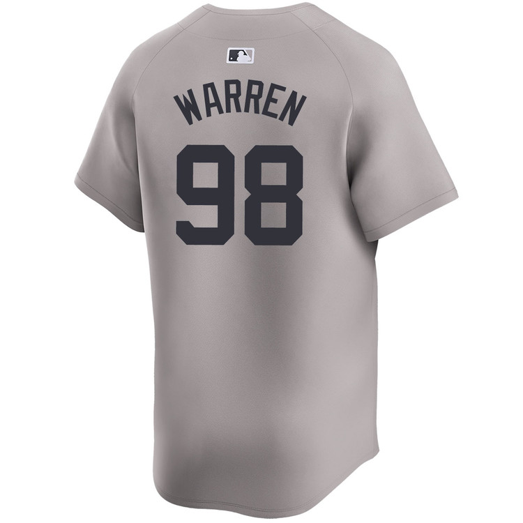 Will Warren New York Yankees Road Limited World Series Jersey
