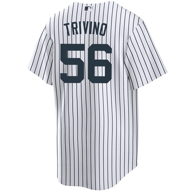 Lou Trivino New York Yankees Home World Series Jersey