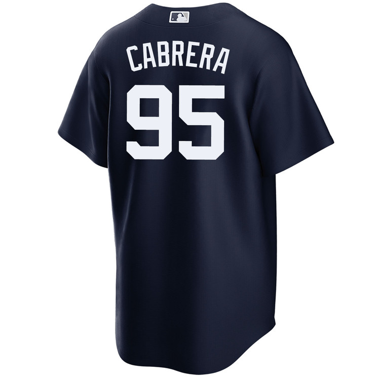 Oswaldo Cabrera New York Yankees Alternate Navy World Series Jersey