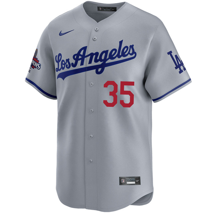Gavin Stone Los Angeles Dodgers Road Limited World Series Champions Jersey