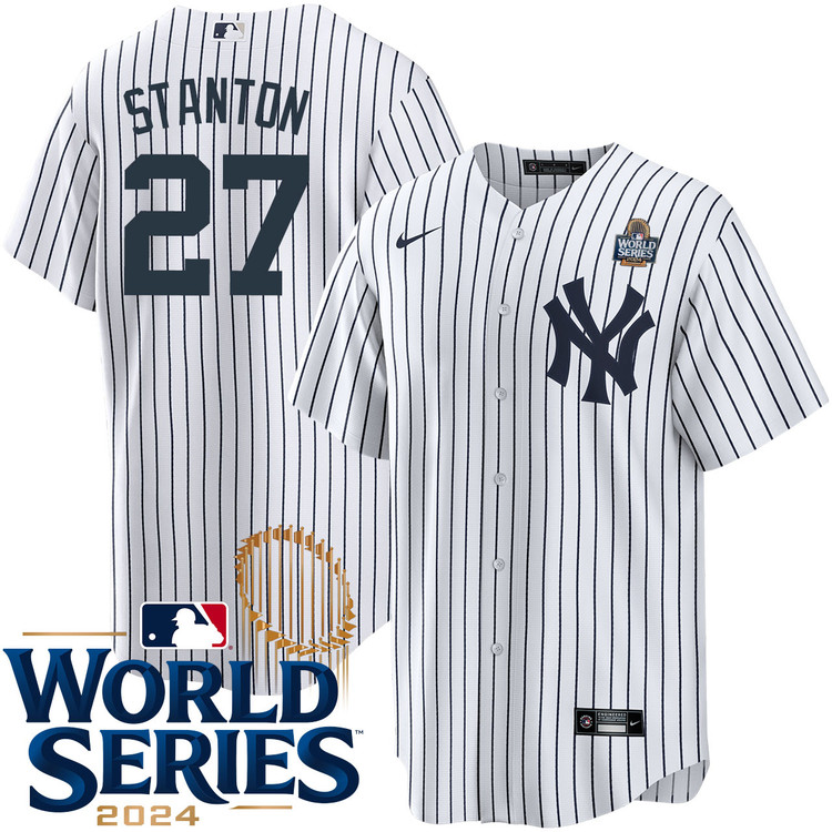 Giancarlo Stanton New York Yankees Home World Series Jersey