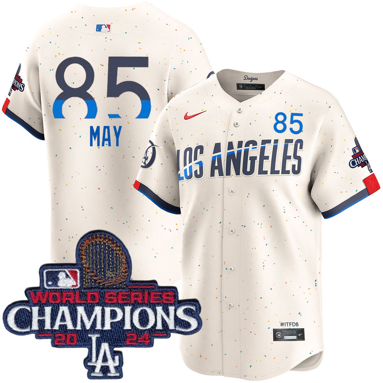 Dustin May Los Angeles Dodgers City Connect Limited World Series Champions Jersey