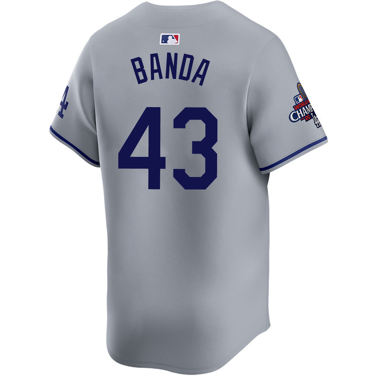 Anthony Banda Los Angeles Dodgers Road Limited World Series Champions Jersey