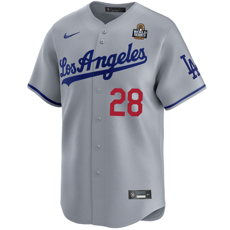 Bobby Miller Los Angeles Dodgers Road Limited World Series Jersey