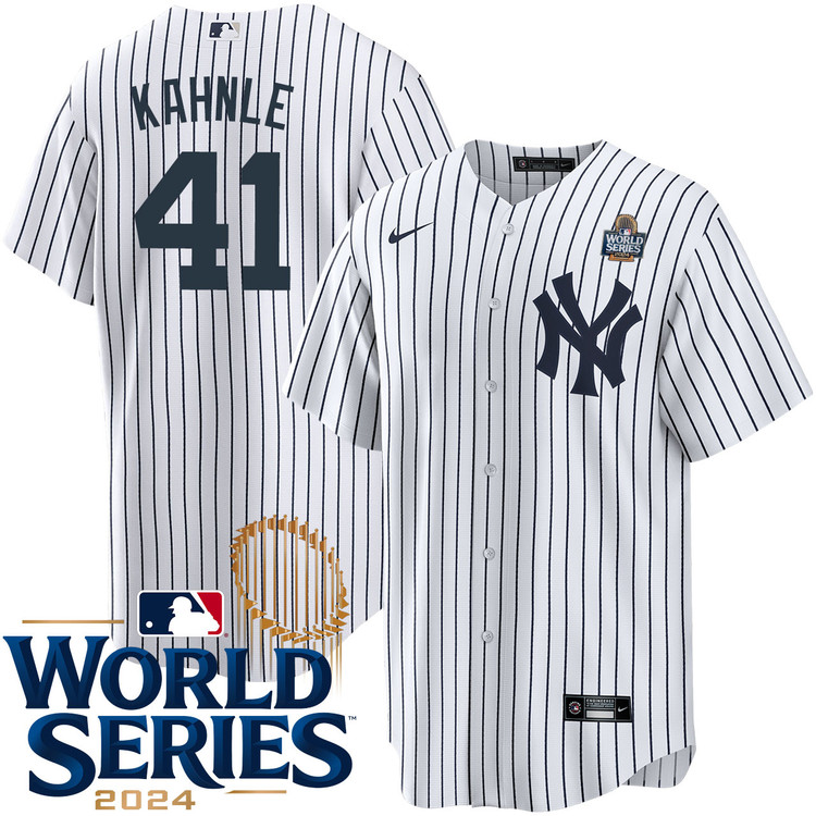 Tommy Kahnle New York Yankees Home World Series Jersey