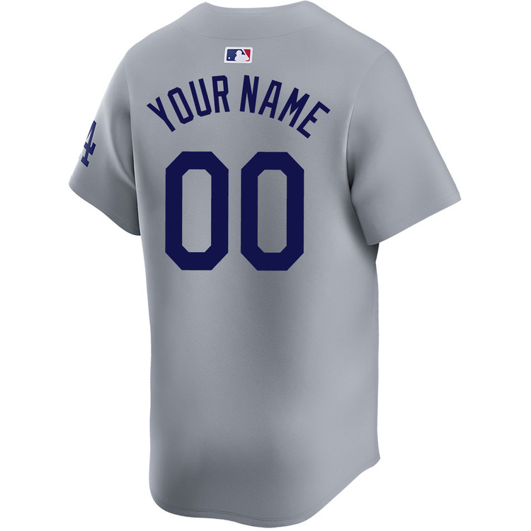Los Angeles Dodgers Personalized Alternate Road Limited World Series Jersey