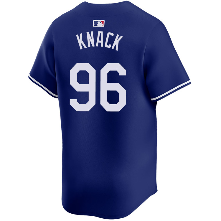 Landon Knack Los Angeles Dodgers Alternate Royal Limited World Series Jersey