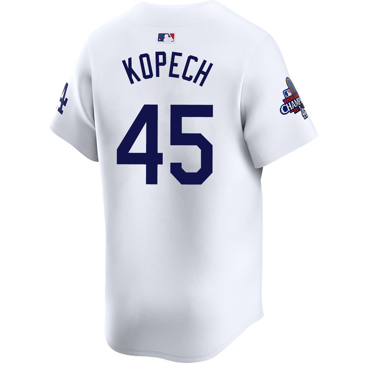 Michael Kopech Los Angeles Dodgers Home Limited World Series Champions Jersey