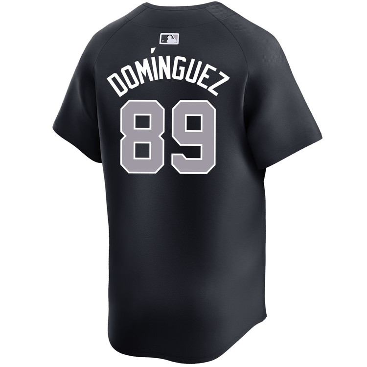 Jasson Dominguez New York Yankees Alternate Road Limited World Series Jersey