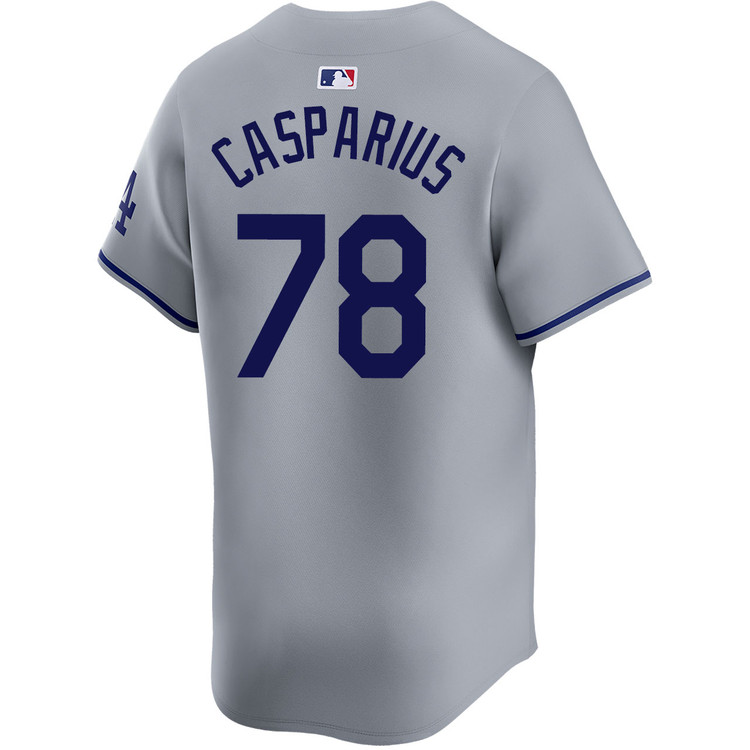 Ben Casparius Los Angeles Dodgers Road Limited World Series Jersey