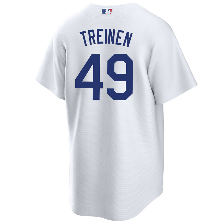 Blake Treinen Los Angeles Dodgers Home World Series Jersey