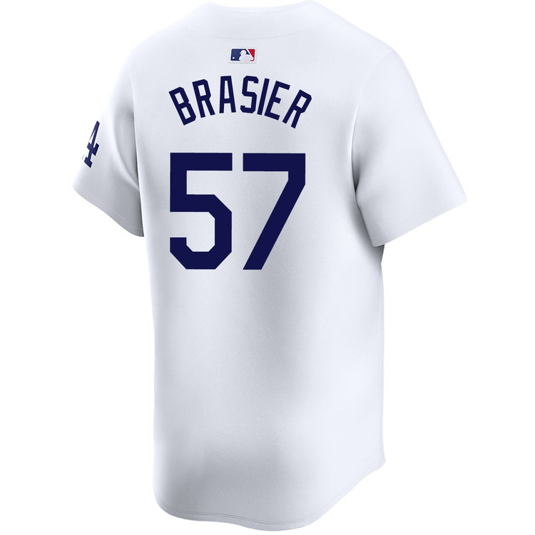 Ryan Brasier Los Angeles Dodgers Youth Home Limited World Series Jersey