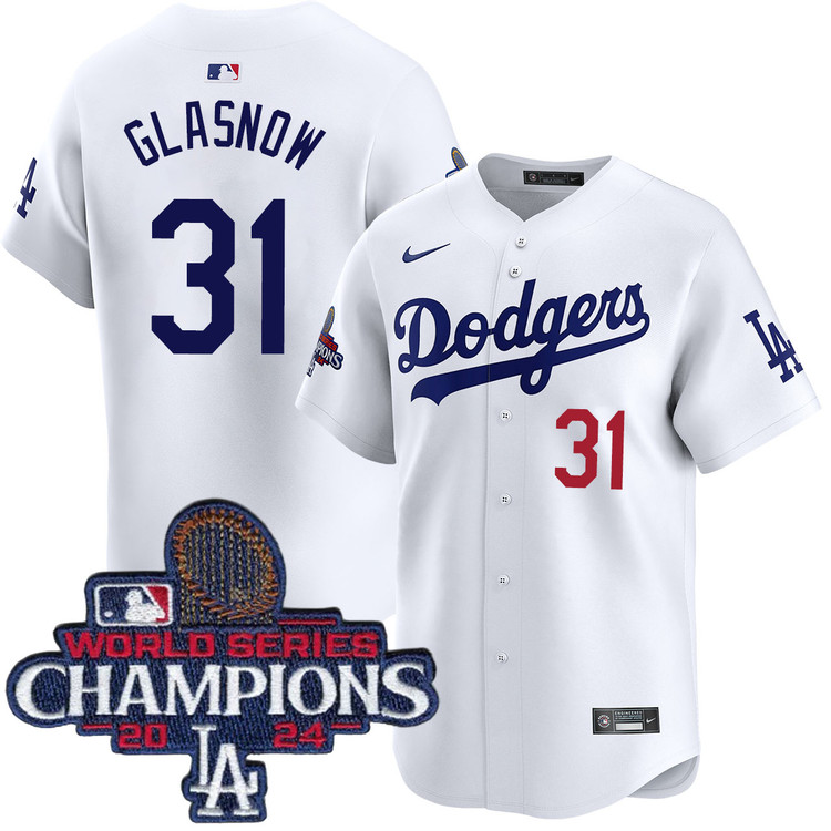 Tyler Glasnow Los Angeles Dodgers Home Limited World Series Champions Jersey