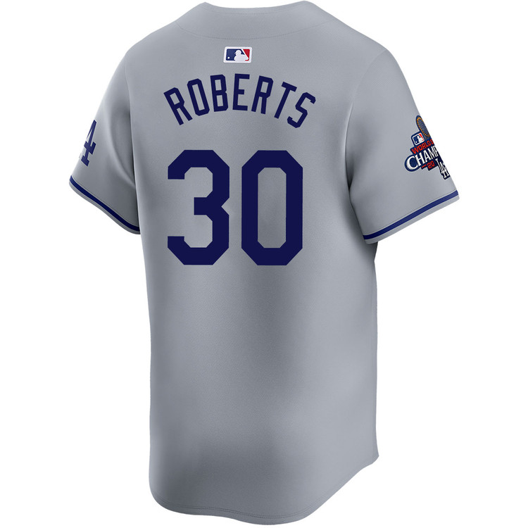Dave Roberts Los Angeles Dodgers Road Limited World Series Champions Jersey