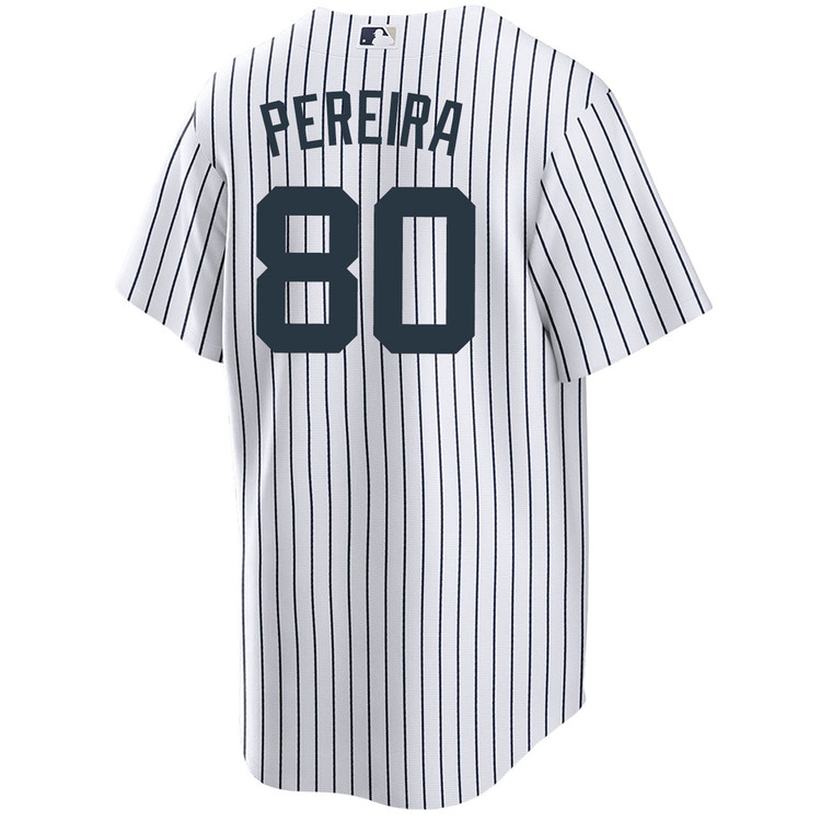 Everson Pereira New York Yankees Youth Home World Series Jersey