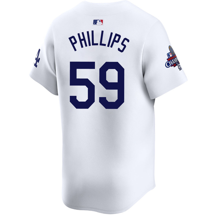 Evan Phillips Los Angeles Dodgers Home Limited World Series Champions Jersey
