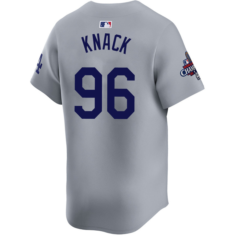 Landon Knack Los Angeles Dodgers Alternate Road Limited World Series Champions Jersey