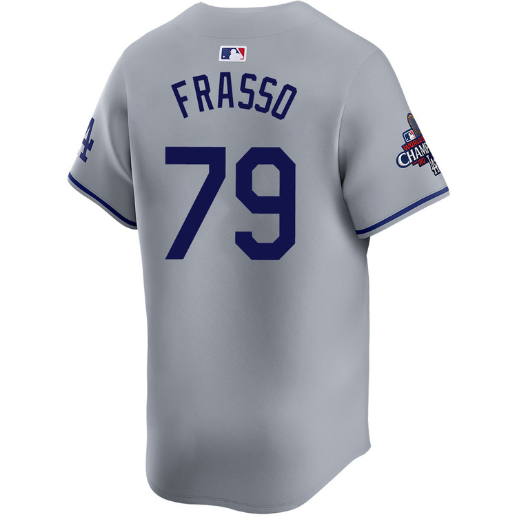 Nick Frasso Los Angeles Dodgers Road Limited World Series Champions Jersey