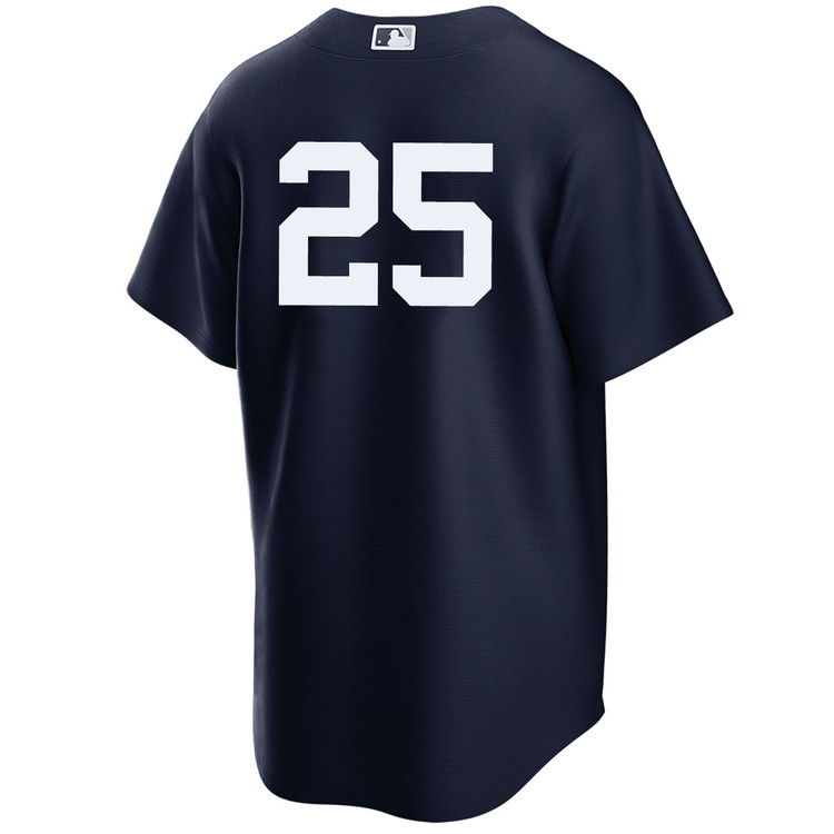 Gleyber Torres New York Yankees Alternate Navy Player World Series Jersey