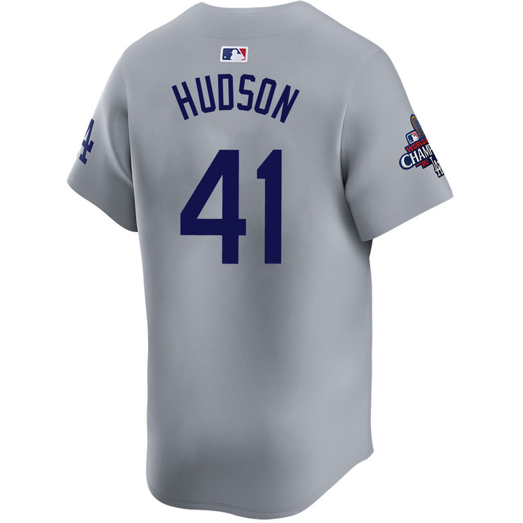 Daniel Hudson Los Angeles Dodgers Alternate Road Limited World Series Champions Jersey