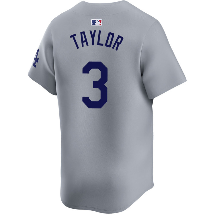 Chris Taylor Los Angeles Dodgers Alternate Road Limited World Series Jersey