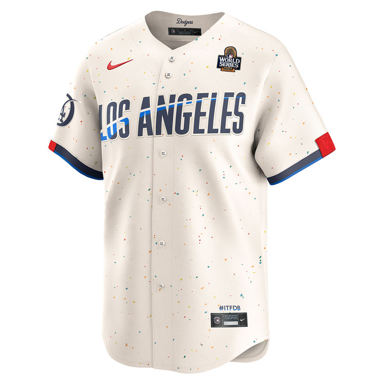 Los Angeles Dodgers 2024 City Connect Limited World Series Jersey