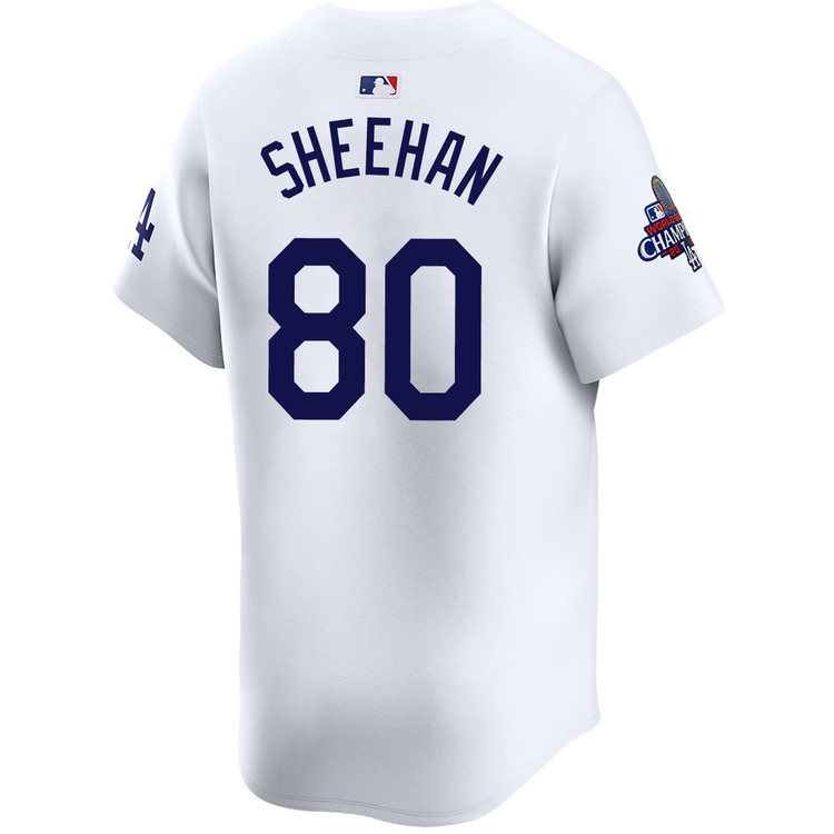 Emmet Sheehan Los Angeles Dodgers Youth Home Limited World Series Champions Jersey