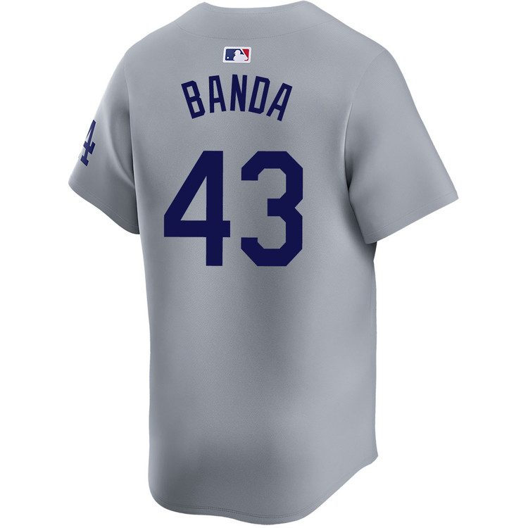 Anthony Banda Los Angeles Dodgers Alternate Road Limited World Series Jersey