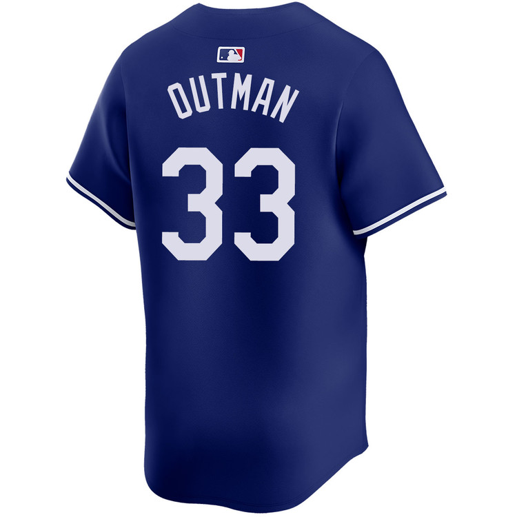 James Outman Los Angeles Dodgers Alternate Royal Limited World Series Jersey