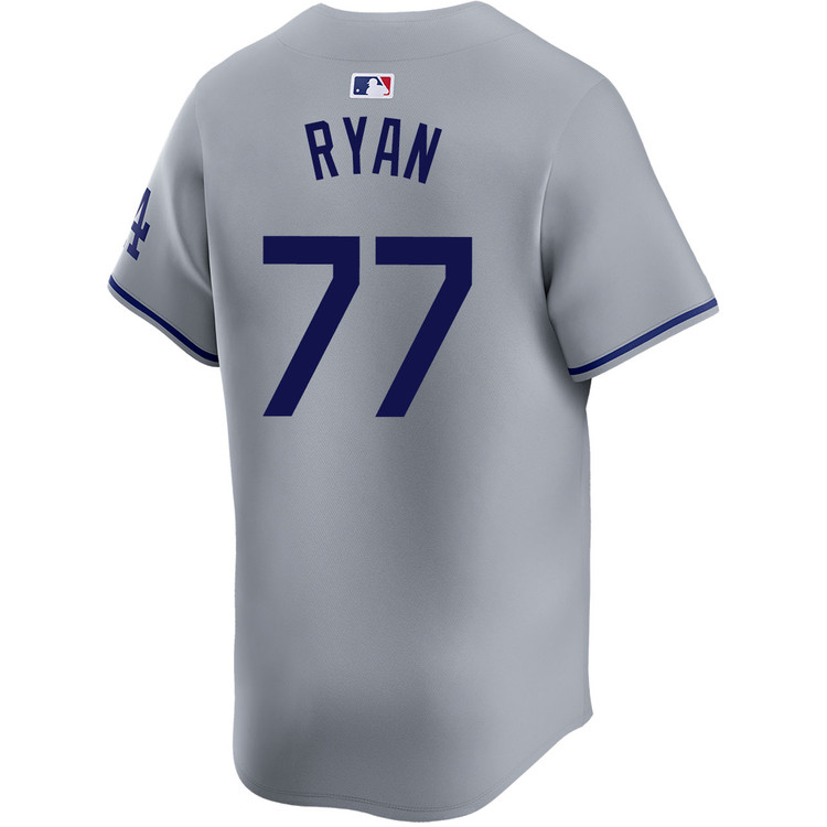 River Ryan Los Angeles Dodgers Road Limited World Series Jersey